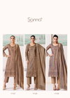 Naaz By Sanna Milanz Cotton Printed khatli Word Printed Suits Suppliers In India